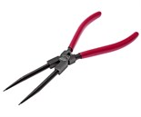 JTC-5709 - Съемник колец стопорных внутренних 225мм прямой удлиненный JTC - Съемник  
Предназначен для извлечения внутренних стопорных колец в ходе проведения профилактических и ремонтных работ. 
Форма - щипцы удлинённые прямые. 
Длина: 225 мм. 
Длина JTC-5709