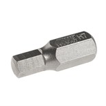 JTC-1353007 - Бита HEX H7х30мм 10мм 6-ти гранная S2 JTC - 
Размер: 7 х 30 мм.
Длина насадки: 10 мм 6-гранная.
Материал: S2 сталь. JTC-1353007
