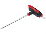 JTC-784810 - Ключ TORX Т-образный T10H с отверстием JTC - 
Материал: инструментальная легированная сталь марки S2.
Материал ручки: полипропилен и термопластичная резина, двухкомпонентная ручка.
Тип: TORX на длинной стороне, на короткой стороне TORX с о JTC-784810