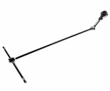 JTC-3442 - Вороток 1/4" L=460мм Т-образный с поворотной трещеткой 72 зуба JTC -  
   Трещотка с 72 зубцами, вращение на 300&deg;.
  Квадрат присоединения: 1/4&quot; DR.
  Специальная универсальная конструкция позволяет использовать инструмент в любых у JTC-3442
