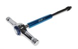 JTC-7733 - Вороток 3/8" L=270х134мм T-образный торцевой трещеточный JTC - 
Специальный быстросъемный фиксирующийся удлинитель предназначен для предотвращения проскальзывания.
Трещоточный механизм для быстрого вращения.
Размер: 270*134 мм.
Тип: 3/8" Dг JTC-7733