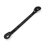 JTC-5426 - Ключ накидной TORX E10хE12 трещоточный JTC - 
72 зуба.
Инструмент изготовлен из хромованадиевой стали, обладает повышенной прочностью. Зеркальная полировка.
Размер: Е10 х Е12.
Длина: 150 мм. JTC-5426