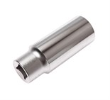 JTC-47621 - Головка торцевая 1/2" 21мм глубокая L=76мм JTC - 
  6 граней, метрический размер. 
  Изготовлена из закаленной хром-ванадиевой стали.   
  Размер: 1/2&rdquo;х21 мм.
  Общая длина: 76 мм.    
  Количество в оптовой упаковке: 10 шт. и 100 ш JTC-47621