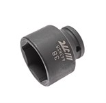 JTC-443838 - Головка торцевая 1/2" 38мм ударная L=48мм JTC - 
  6 граней, метрический размер. 
  Изготовлена из высококачественной хром-молибденовой стали. 
  Размер: 1/2&quot;х38 мм.
  Общая длина: 48 мм. 
  Количество в оптовой упаковке: 5 шт. и 50 JTC-443838