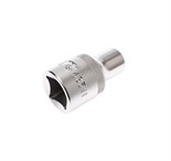 JTC-43511 - Головка торцевая 1/2" TORX E11 L=38мм JTC - 
  Изготовлена из закаленной хром-ванадиевой стали. 
  Размер: 1/2&rdquo;хE11.
  Общая длина: 38 мм. 
  Количество в оптовой упаковке: 10 шт. и 200 шт. 
  Габаритные размеры: 38/22/22 мм. (Д/Ш/В JTC-43511