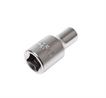 JTC-22545 - Головка торцевая 1/4" 4.5мм L=25мм JTC -  
  6 граней, метрический размер. 
  Изготовлена из закаленной хром-ванадиевой стали. 
  Размер: 1/4&rdquo;х4.5 мм.
  Общая длина: 25 мм. 
  Количество в оптовой упаковке: 20 шт. и 1000 шт. 
  Габ JTC-22545