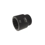 JTC-645335 - Головка торцевая 3/4" 35мм 12-ти гранная ударная L=56мм JTC - 
12 граней, метрический размер.
Длина: 56 мм.
Размер: 3/4"х35 мм. JTC-645335