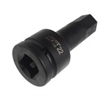 JTC-641122 - Головка торцевая 3/4" HEX H22 ударная L=100мм JTC - 
Материал: SNCM 8660.
3/4" DR.
Длина: 100 мм.
Размер: H22. JTC-641122