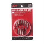 JTC-5361 - Набор бит 1/4" TORX Т7-Т40 10 предметов в боксе JTC - 
В комплекте: Т7, Т8, Т9, Т10, Т15, Т20, Т25, Т27, Т30, Т40.
Материал: S2.
Размер: 1/4"х25 мм. JTC-5361