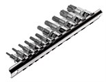JTC-3902 - Набор головок торцевых 1/4"-3/8" TORX Т10Н-Т60Н с отверстием 11 предметов JTC - 
	В комплекте:
		
			Размеры под ключ 1/4" Dr. - Т-10Н, Т-15Н, Т-20Н, Т-25Н, Т-27Н, Т-30Н.
			Размеры под ключ 3/8" Dr. - Т-40Н, Т-45Н, Т-50Н, Т-55Н, Т-60Н.
		 JTC-3902