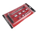 JTC-5305 - Набор головок торцевых и бит 1/4" 7-12мм SL, PH, TORX 18 предметов в кейсе JTC -  
В комплекте: 
 
  
Многофункциональный торцевой ключ - 1 шт. 
Головки под ключ 1/4&quot;: 7, 8, 10, 12 мм. - 4 шт. 
Удлинитель на 3/8&quot;х75 мм. - 1 шт.  JTC-5305