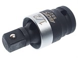 JTC-5827 - Переходник ключа карданный 1/2" ударный JTC - 
  Тип: #В.
  Диаметр: 34 мм.
  Размер: 1/2&quot;.
  Длина: 63 мм. 
  Количество в оптовой упаковке: 10 шт. и 100 шт. 
  Габаритные размеры: 60/34/34 мм. (Д/Ш/В) 
  Вес: 196 гр. JTC-5827