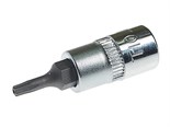 JTC-23510 - Бита-головка 1/4" TORX T10Hх37мм с отверстием JTC - 
Изготовлена из закаленной хром-ванадиевой стали.
Размер: 1/4"хТ10H.
Общая длина: 37 мм.
Длина насадки: 15 мм. JTC-23510