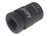 JTC-443916 - Головка торцевая 1/2" 16мм 12-ти гранная ударная L=38мм JTC - 
12 граней, метрический размер.
Общая длина: 38 мм.
Размер: 1/2" Dr.х16 мм.
Изготовлена из высококачественной хром-молибденовой стали. JTC-443916
