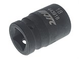 JTC-443918 - Головка торцевая 1/2" 18мм 12-ти гранная ударная L=38мм JTC - 
12 граней, метрический размер.
Общая длина: 38 мм.
Размер: 1/2" Dr.х18 мм.
Изготовлена из высококачественной хром-молибденовой стали. JTC-443918