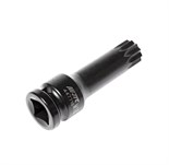 JTC-447718 - Бита-головка 1/2" SPLINE М18 ударная L=78мм JTC - 
	Материал: хром-молибденовая сталь.
	Размер: SPLINE 1/2"хМ18.
	Общая длина: 78 мм.
	Габаритные размеры: 78/25/25 мм. (Д/Ш/В)
	Вес: 150 гр. JTC-447718