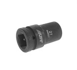 JTC-849027 - Головка торцевая 1" 27мм ударная глубокая L=90мм JTC -  
Изготовлена из высококачественной хром-молибденовой стали   
6 граней, метрический размер. 
Размер: 1&quot;х27 мм. 
Длина: 90 мм.    
Габаритные размеры: 100/60/60 мм. (Д/Ш/В)  
В JTC-849027