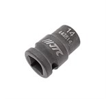JTC-443814 - Головка торцевая 1/2" 14мм ударная L=38мм JTC - 
  6 граней, метрический размер. 
  Изготовлена из высококачественной хром-молибденовой стали. 
  Размер: 1/2&quot;х14 мм.
  Общая длина: 38 мм. 
  Количество в оптовой упаковке: 10 шт. и 2 JTC-443814