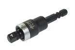 JTC-7830 - Адаптер 1/4"х1/4" (6.35мм) карданный под шуруповерт JTC - 
Материал: хром-молибденовая сталь.
Подходит для большинства беспроводных электроинструментов.
Универсальный шарнирный механизм обеспечивает работу в 30 направлениях.
Посадочный квадрат: JTC-7830