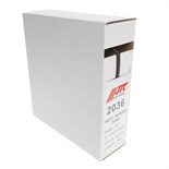 JTC-2036 - Трубка термоусадочная d=3мм 15м (мини-бокс) JTC -  
Диаметр: 3 мм.  
Длина: 15 м. 
Диаметр до усадки: 3,5&plusmn;0,3 мм. 
После усадки: 1,5 мм. 
Габаритные размеры: 185/175/60 мм. (Д/Ш/В)  
Вес: 150 гр. JTC-2036