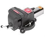 JTC-3121 - Тиски 100мм (4") поворотные JTC - Тиски поворотные JTC

Описание

Изготовлены из легированной стали.
Специальная конструкция с поворотным основанием позволяет регулировать и фиксировать тиски в нужном направлении.
Ширина губок: 100 мм.
Г JTC-3121