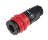 JTC-JW1071-40SMC - Переходник для компрессора 1/2" быстросъемный композитный с клапаном наружная резьба JTC - 
Материал: антистатический, коррозионностойкий полимерный композит.
Рабочее давление: 210 psi (15kgs)
Тип: JW1071-40SMC
Размер: 1/2" внешняя резь JTC-JW1071-40SMC