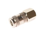 JTC-D40SFA - Переходник для компрессора F1/2" быстросъемный с клапаном внутренняя резьба JTC - 
Изготовлен из легированной стали.
Рабочее давление: 20 кг.
Европейский стандарт.
Тип: 40SFA.
Размер: 1/2” G female.
Габаритные размеры: 50/20/20 мм. (Д/Ш JTC-D40SFA