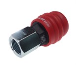 JTC-C30SFA - Переходник для компрессора F3/8" быстросъемный внутренняя резьба композитный двухрежимный JTC - 
Двухступенчатый режим работы, чтобы избежать опасности, которая может возникнуть при ослаблении соединения.
Соединяемая часть сделана из сверхпро JTC-C30SFA