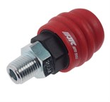 JTC-C20SMA - Переходник для компрессора M1/4" быстросъемный наружная резьба композитный двухрежимный JTC - 
Двухступенчатый режим работы, чтобы избежать опасности, которая может возникнуть при ослаблении соединения.
Соединяемая часть сделана из сверхпрочн JTC-C20SMA