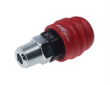JTC-C30SMA - Переходник для компрессора M3/8" быстросъемный наружная резьба композитный двухрежимный JTC - 
Двухступенчатый режим работы, чтобы избежать опасности, которая может возникнуть при ослаблении соединения.
Соединяемая часть сделана из сверхпрочн JTC-C30SMA