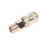 JTC-D30SMA - Переходник для компрессора M3/8" быстросъемный с клапаном наружная резьба JTC -  
Изготовлены из легированной стали. 
Рабочее давление: 20 кг. 
Тип: 30SMA. 
Размер: 3/8&quot; РТ male (европейский стандарт). 
Габаритные размеры: 60/25/25  JTC-D30SMA