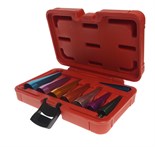 JTC-4655A - Набор конусов установочных (9/16",5/8",11/16",13/16",7/8",15/16",1.0",1-13/16") 8 предметов JTC - 
Специальная конструкция приспособлений позволяет аккуратно устанавливать уплотнительные кольца, не повреждая их.
Применение:

&Oslash;9/16"  JTC-4655A