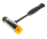 JTC-523416 - Молоток 105х300мм двухсторонний пластиковый боек JTC - 
Металлическая рукоятка.
Материал: черный - TPR; желтый - surlyn.
Размер головки: 30-35 мм.
Длина: 105 х 300 мм. JTC-523416