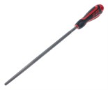 JTC-7117R - Напильник круглый 255мм №4 60 HRC JTC - Напильник предназначен для обработки изделий из разных материалов, для придания им нужных форм и размеров, а также для стачивания всех неровностей и зачистки поверхности до требуемых норм. Применяется в  JTC-7117R