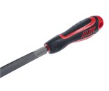 JTC-7121R - Напильник круглый 300мм №3 60 HRC JTC - Напильник предназначен для обработки изделий из разных материалов, для придания им нужных форм и размеров, а также для стачивания всех неровностей и зачистки поверхности до требуемых норм. Применяется в  JTC-7121R