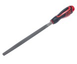 JTC-K8054T - Напильник трехгранный 200мм №4 60 HRC JTC - Треугольный напильник JTC-K8054T с  гладкими зубьями имеет длину в 200 мм и прорезиненную анатомическую рукоятку с отверстием для подвешивания инструмента. JTC-K8054T