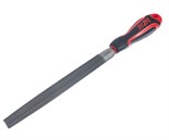 JTC-K8055H - Напильник полукруглый 200мм №2 60 HRC JTC - Полукруглый напильник JTC-K8055H с  грубыми зубьями имеет длину в 200 мм и прорезиненную анатомическую рукоятку с отверстием для подвешивания инструмента. JTC-K8055H