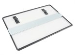 JTC-5062 - Держатель для бумажных полотенец используется для тележек JTC с боковой перфорацией JTC - 
Подходит для установки на тележках JTC-5021.
Предназначен для размещения бумажного полотенца непосредственно на рабочем месте.
Размеры: 340х254 мм. JTC-5062