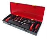JTC-K6074 - Набор ключей TORX Т10Н-Т40Н Т-образных 7 предметов JTC - JTC-K6074