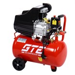 GTE-MK024180B - Компрессор пневматический 220В 1.5кВт 8атм. 180л/мин. ресивер-24л поршневой с прямым приводом GTE - 
Объем ресивера: 24 л
Скорость холостого хода: 2 850 об/мин
Потребляемая мощность: 1,5 кВт
Напряжение: 220 В
Производительность: 180 л GTE-MK024180B