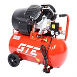 GTE-MC050X250B - Компрессор пневматический 220В 2.2кВт 8атм. 250л/мин. ресивер-50л поршн. с прям. прив. V-образ. GTE - 
Объем ресивера: 50 л
Скорость холостого хода: 2 850 об/мин
Потребляемая мощность: 2,2 кВт
Напряжение: 220 В
Производительность: 25 GTE-MC050X250B