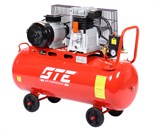 GTE-MR100A300A - Компрессор пневматический 380В 3.0кВт 8атм. 300л/мин. ресивер-100л поршн. ремен. одноступенчатый GTE - 
Объем ресивера: 100 л
Скорость холостого хода: 1050 об/мин
Потребляемая мощность: 3 кВт
Напряжение: 380 В
Производительность на в GTE-MR100A300A