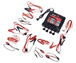 GTE-C301 - Устройство зарядное 6-12V 1.5А 60Ач GTE - 
Вход: 220-240 В, 50-60 Гц
Выход: 6В/1.5А (4 выхода), 12В/1.5А (4 выхода)
Мощность: 120 Вт


Особенности:

Заряжает до 4 АКБ одновременно
Подходит для зарядки всех типов свинцово-кислотных акку GTE-C301