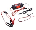 GTE-C410 - Устройство зарядное интеллектуальное 6В/1А, 12В/1А, 12В/4А GTE - 
Вход: 220-240В, 50-60Гц
Выход: 6В/1А, 12В/1А, 12В/4А
Мощность: 70 Вт


Особенности:

Предназначено для зарядки всех типов свинцово-кислотных аккумуляторов 6В и 12В (WET/  GTE-C410
