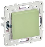 Выключатель 1-кл. SKANDY 10А SK-V01G мятный IEK SK-V10-0-10-K06 1835426