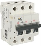 Выключатель автоматический модульный 3п C 20А M10N ARMAT IEK AR-M10N-3-C020 1597020