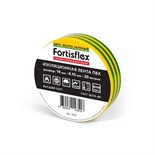 Изолента ПВХ 19х0.15х20 желт./зел. Fortisflex 71237 1280278