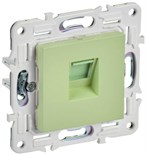 Розетка компьютерная RJ45 кат.6 SKANDY SK-K02G мятный IEK SK-K10-2-K06 1835969