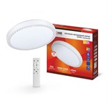 Светильник светодиодный COMFORT SAPHIR 55Вт 3000-6500К 4400лм 230В 400х95мм с пультом ДУ IN HOME 4690612034850 1513264