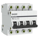 Выключатель нагрузки 4п 40А ВН-29 Basic EKF SL29-4-40-bas 1223409